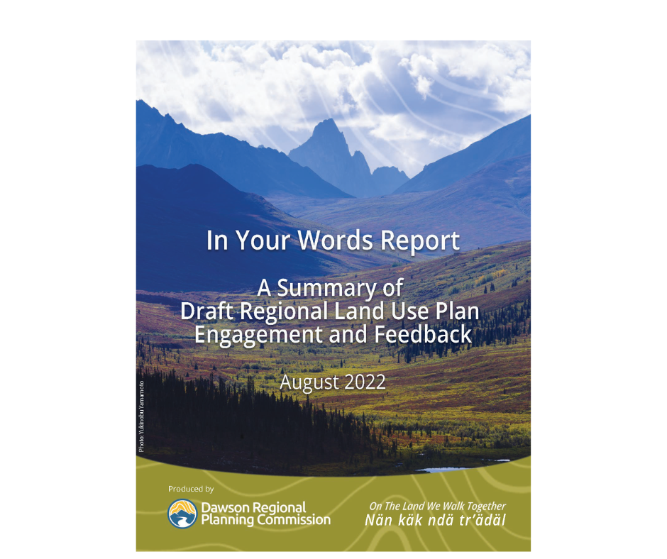 In Your Words Report: A summary of feedback on DRPC Draft Plan engagement